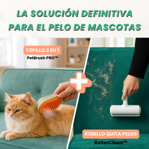Kit Dúo: La solución definitiva para el pelo de mascotas