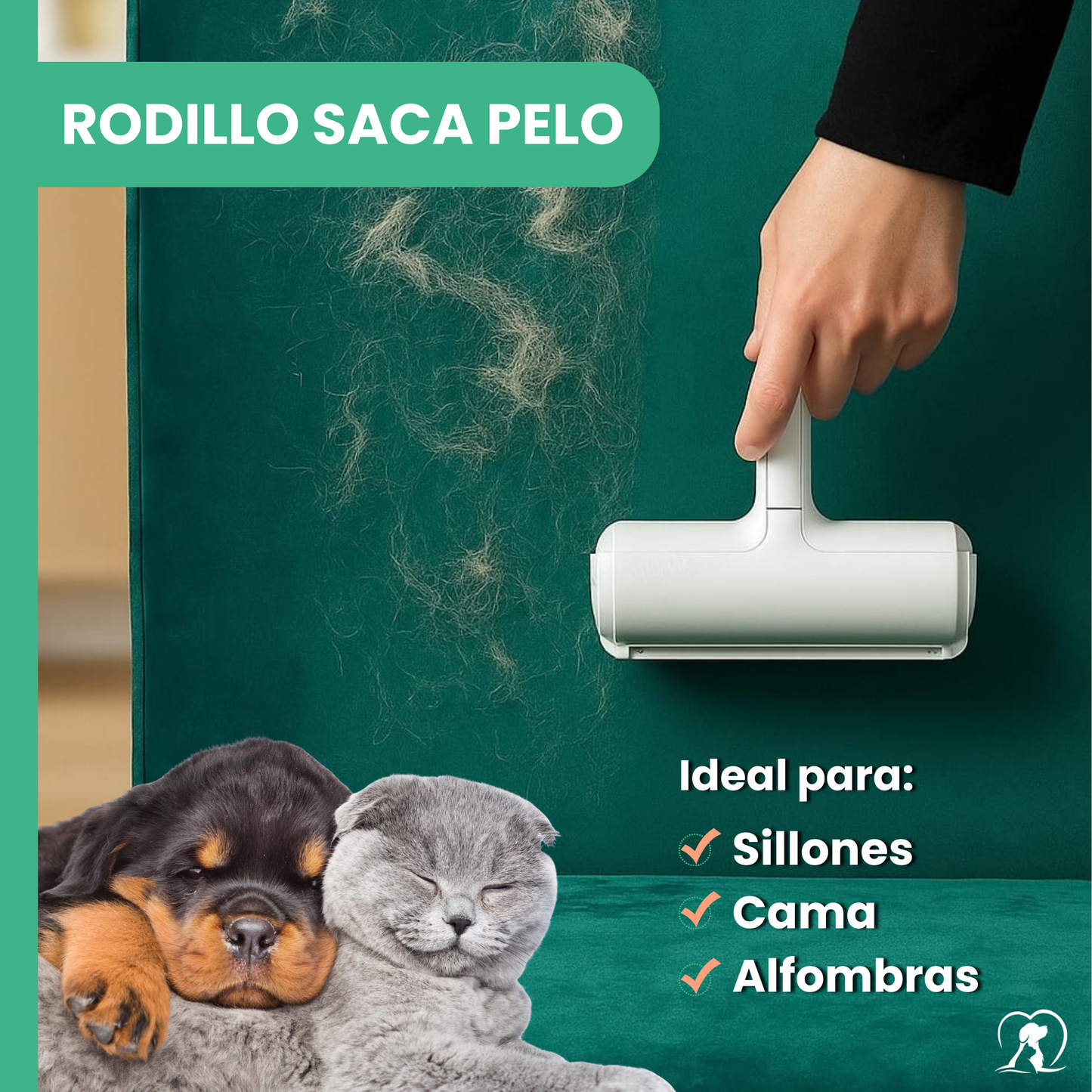 Kit Dúo: La solución definitiva para el pelo de mascotas