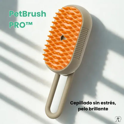 PetBrush Pro™ - Cepillo a Vapor 3 en 1 para un Pelaje Perfecto