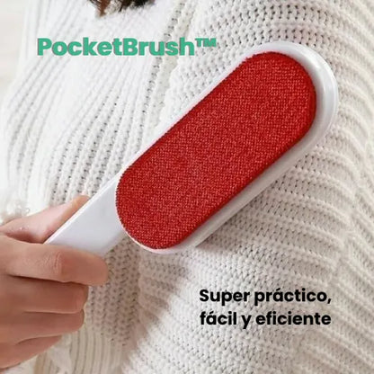 PocketBrush™ - Cepillo de Bolsillo Doble Faz