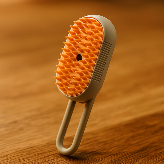 PetBrush Pro™ - Cepillo a Vapor 3 en 1 para un Pelaje Perfecto